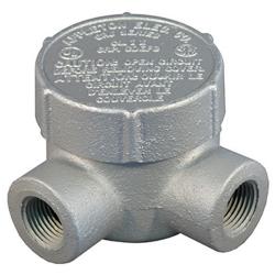 1/2 OUTLET BX 2 CVR FOR THRD RIGID/IMC