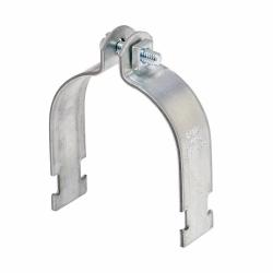 2 1/2-IN. - PIPE AND CONDUIT CLAMP, RIGID, 2 1/2-IN., ZINC PLATED