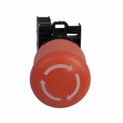 M22 Twist-To-Release Emergency Stop, Complete Device