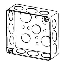 BOX 4 IN SQ DRAWN 1-1/2 DEEP 1/2/4 KOS