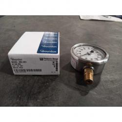 2.5" 0/100 PSI 1/4" NPT LM BH1,SS/BR