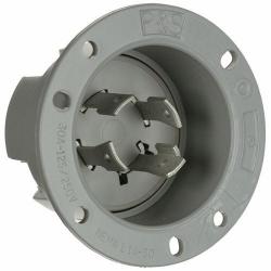 FLANGED INLET 4W 30A 125/250V T/L