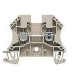 WDU 4 FEED THROUGH TERMINAL  SINGLE LEVEL  CLAMPING SCREW  600V/35A/#22-10AWG