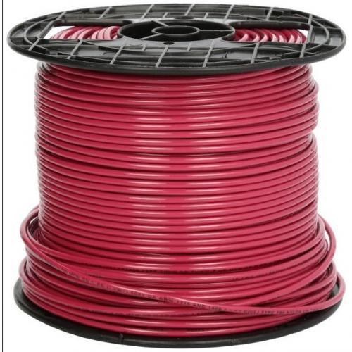 #12 Copper XHHW Red Stranded / 500' Spool